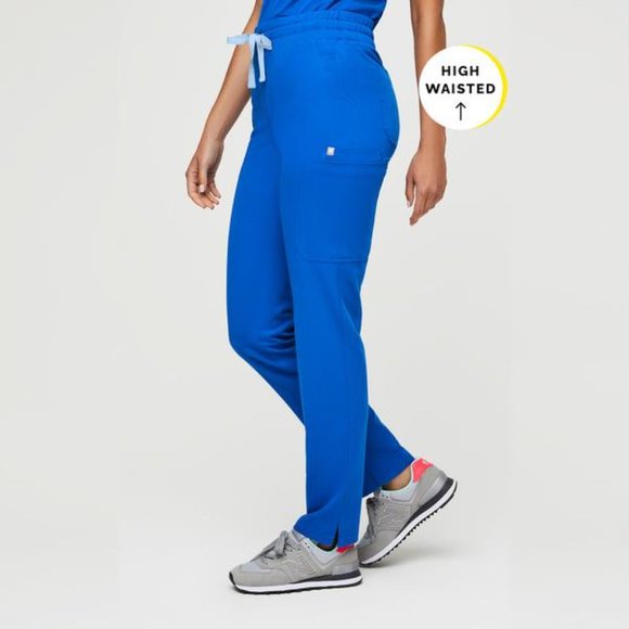 High Waisted Yola Skinny Scrub Pants 